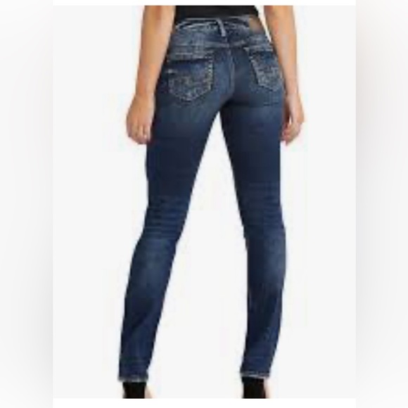 GUC Skinny Jeans: Dark Wash, Flattering Fit, Berkley, Low-Rise 25w x 32l - Picture 11 of 13